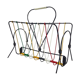 Porte-revues en scoubidou multicolore