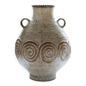 German brutalist vase, '60s - '70s