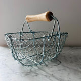 Metal harvest basket