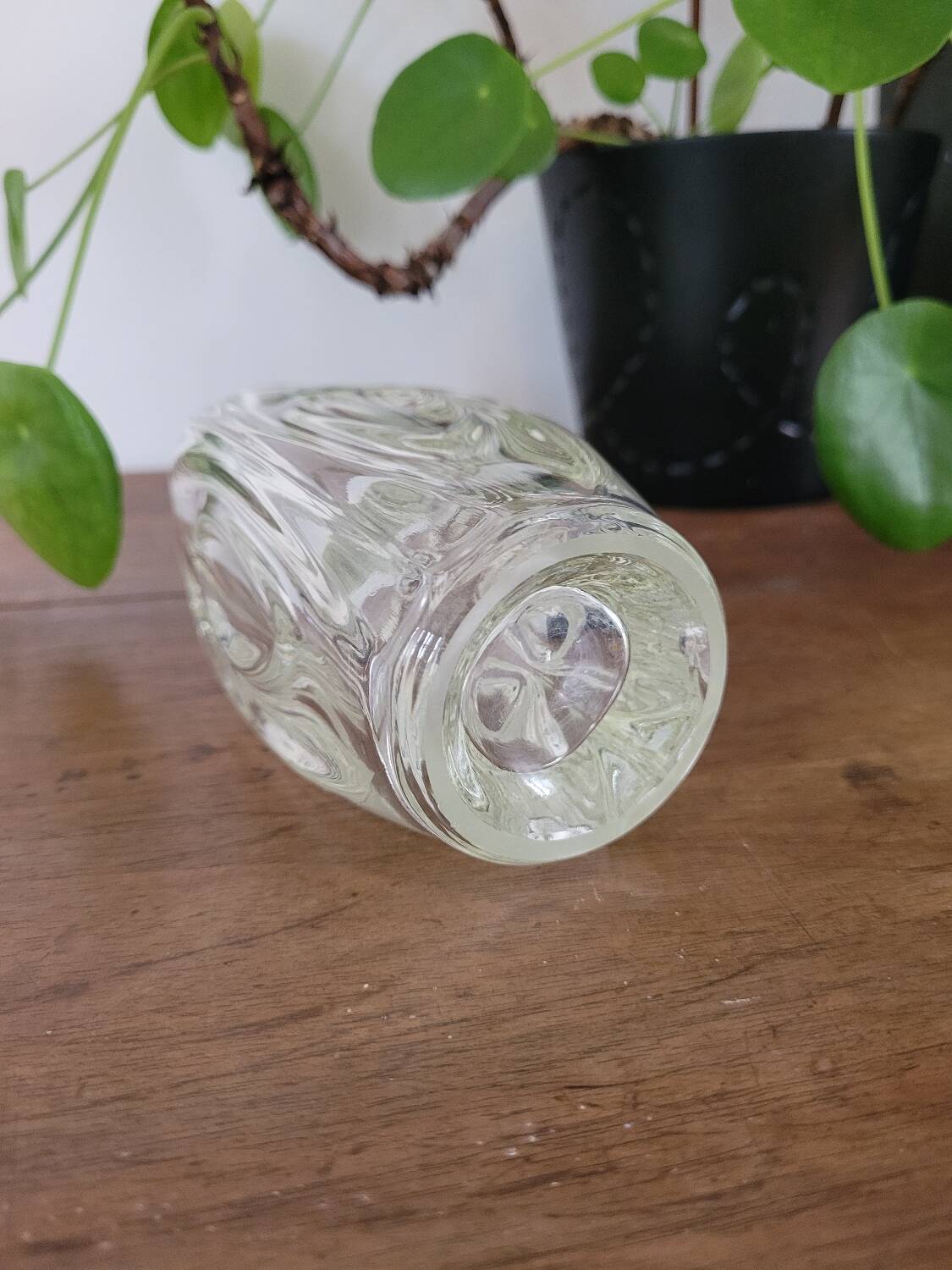 Small glass vase by Rudolf Schrötter