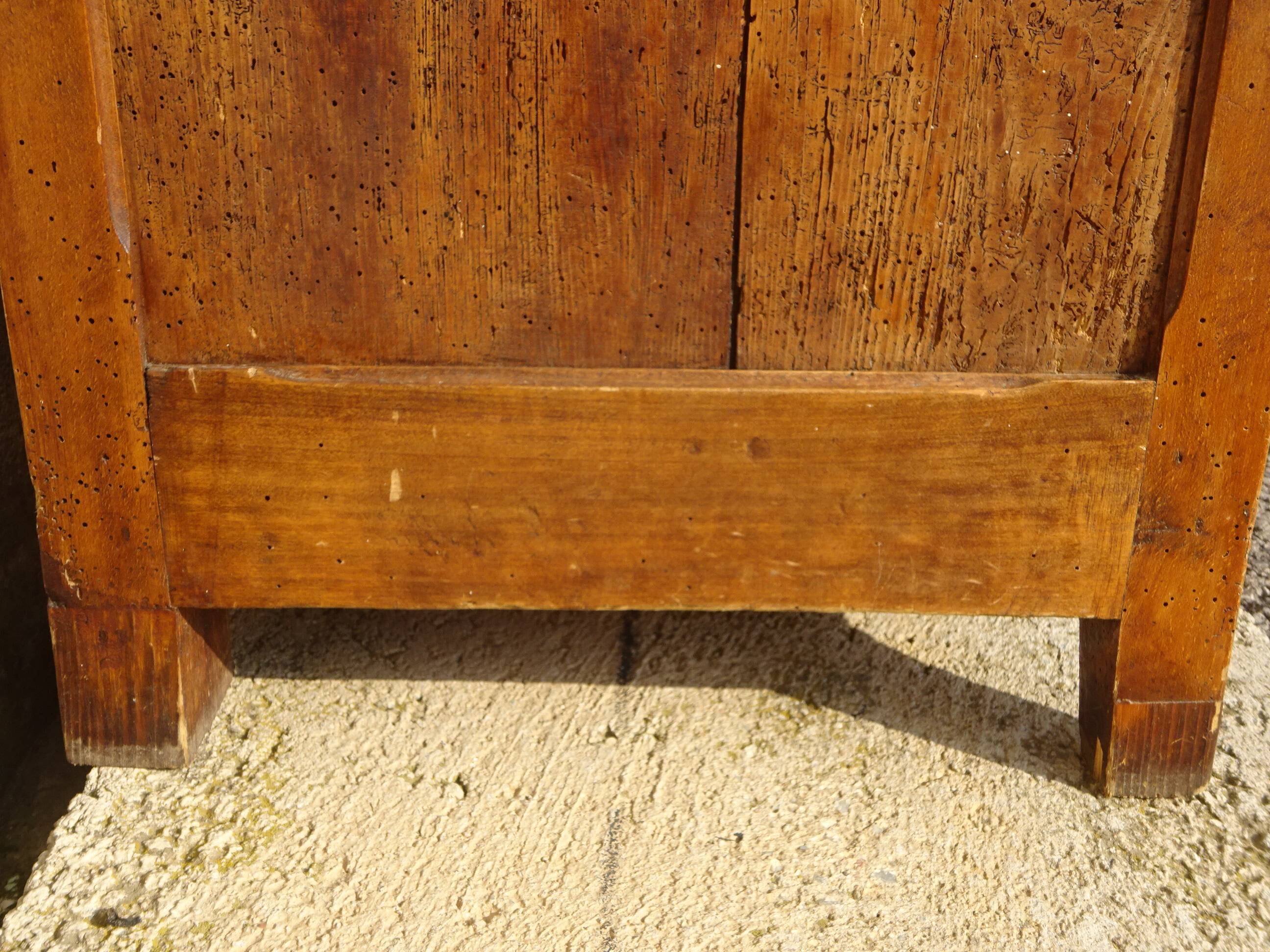 old Parisian pine sideboard