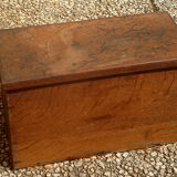 card box, old wooden