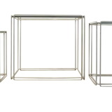 Pull out tables design Max Sauze, édited by Iscocèle