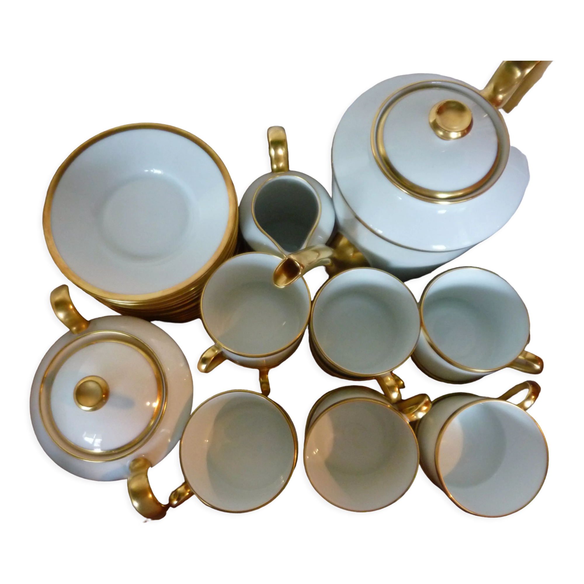Coffee service - former royal factory limoges