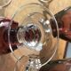 Lot de 6 verres à vin colorés soufflés bouche