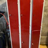 Metal locker 6 compartments good general condition