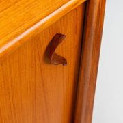 Bosteels Meubelen unique small sideboard walnut Belgium 1960