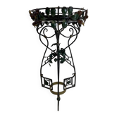 Support à fleurs forgé Art Nouveau