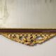 Neoclassical antique mirror in gilded wood, Italy, 18th century.