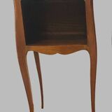 Suite of two Louis XV style bedside tables in mahogany and rosewood 20th century