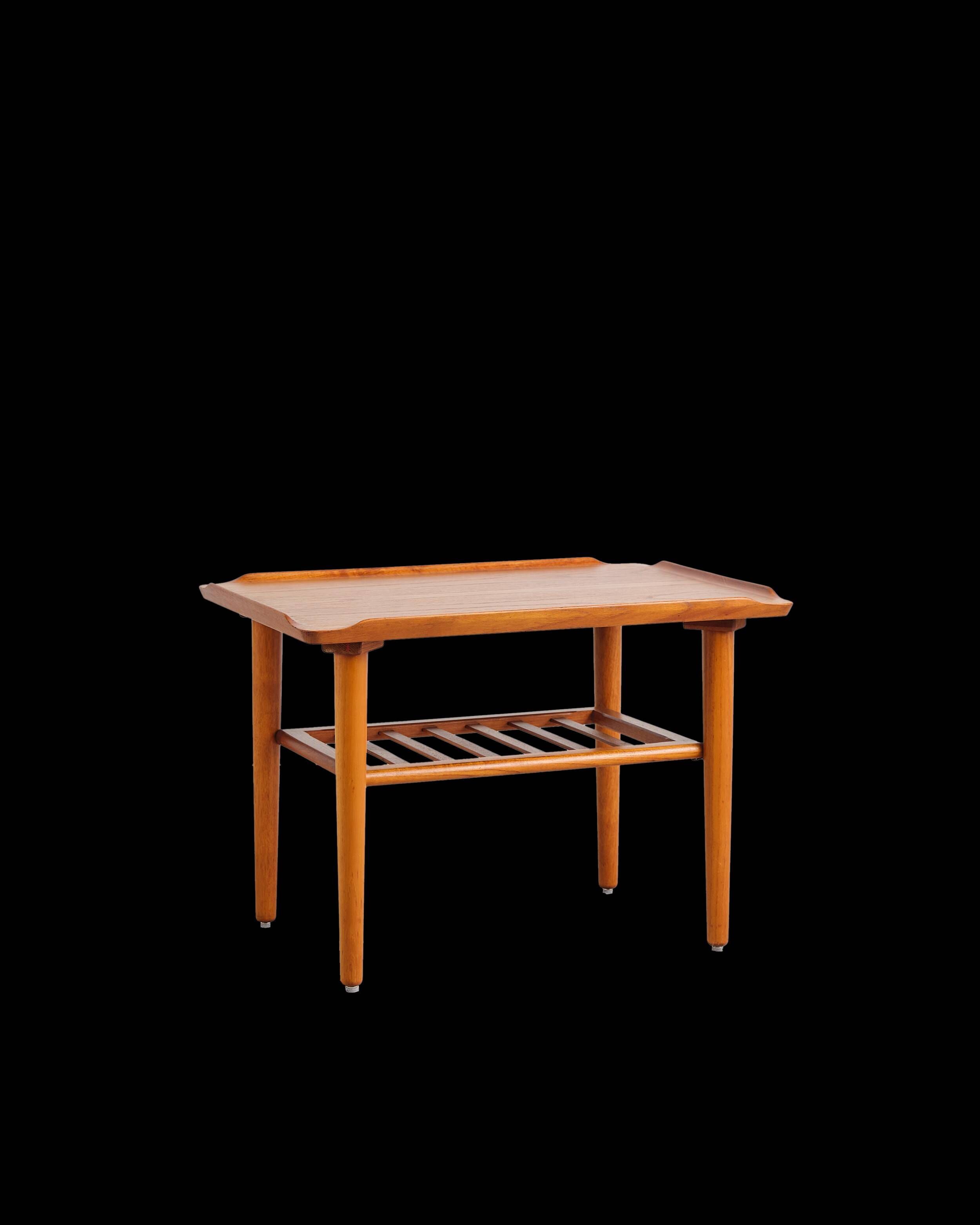 Teak coffee table by Holger Georg Jensen for Kubus, Denmark, 1960s.