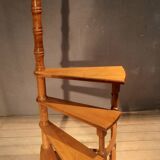 4-step library staircase