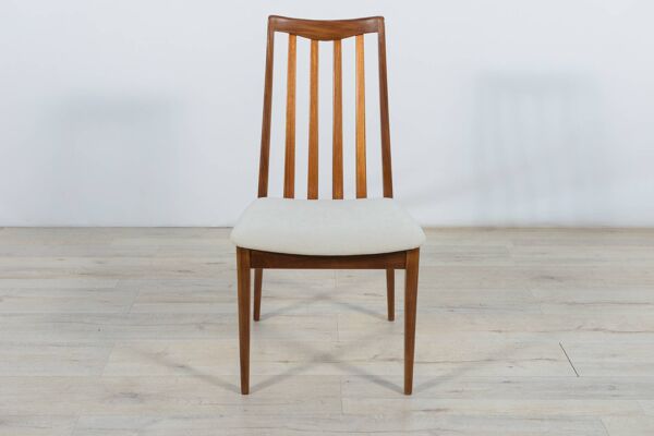 Chaises de salle à manger en teck du milieu du siècle par Leslie Dandy pour G-Plan, années 1960, lot de 4