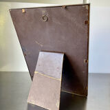 Metal frame in gold colored brass