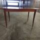 Scandinavian teak table with built-in extension