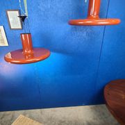 Pendolita pendant lamps by Lita circa 1970