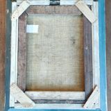 Old canvas painting signed Marcel Fontaine 1936