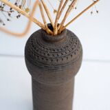 Modernist, earthenware ceramic vase by Inger Persson for Rörstrand, Sweden