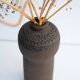 Modernist, earthenware ceramic vase by Inger Persson for Rörstrand, Sweden
