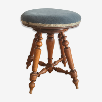 Napoleon III adjustable piano stool