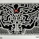 Lithograph by Keith Haring in limited edition, numbered in pencil, 1990s.