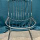 Set of 4 Gastone Rinaldi style chairs in chrome metal