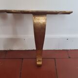 Pair of Florentine wall shelves