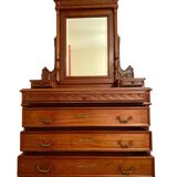 Commode coiffeuse table de toilette 19ème