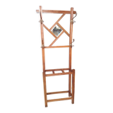 Vintage wooden coat rack