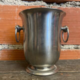 Vintage Ice Bucket Jean COUZON Stainless Steel France #D875