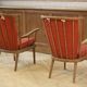 Paire de fauteuils éventail Baumann 1960’s