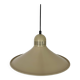 Suspension métal laqué beige clair / blanc