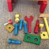 Workbench wooden toy child