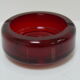 Mid-century Glass Ashtray by Glasswork Novy Bor,1960's.