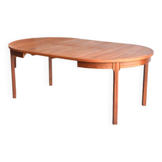 Table ronde à rallonges par Nils Jonsson * 115 cm