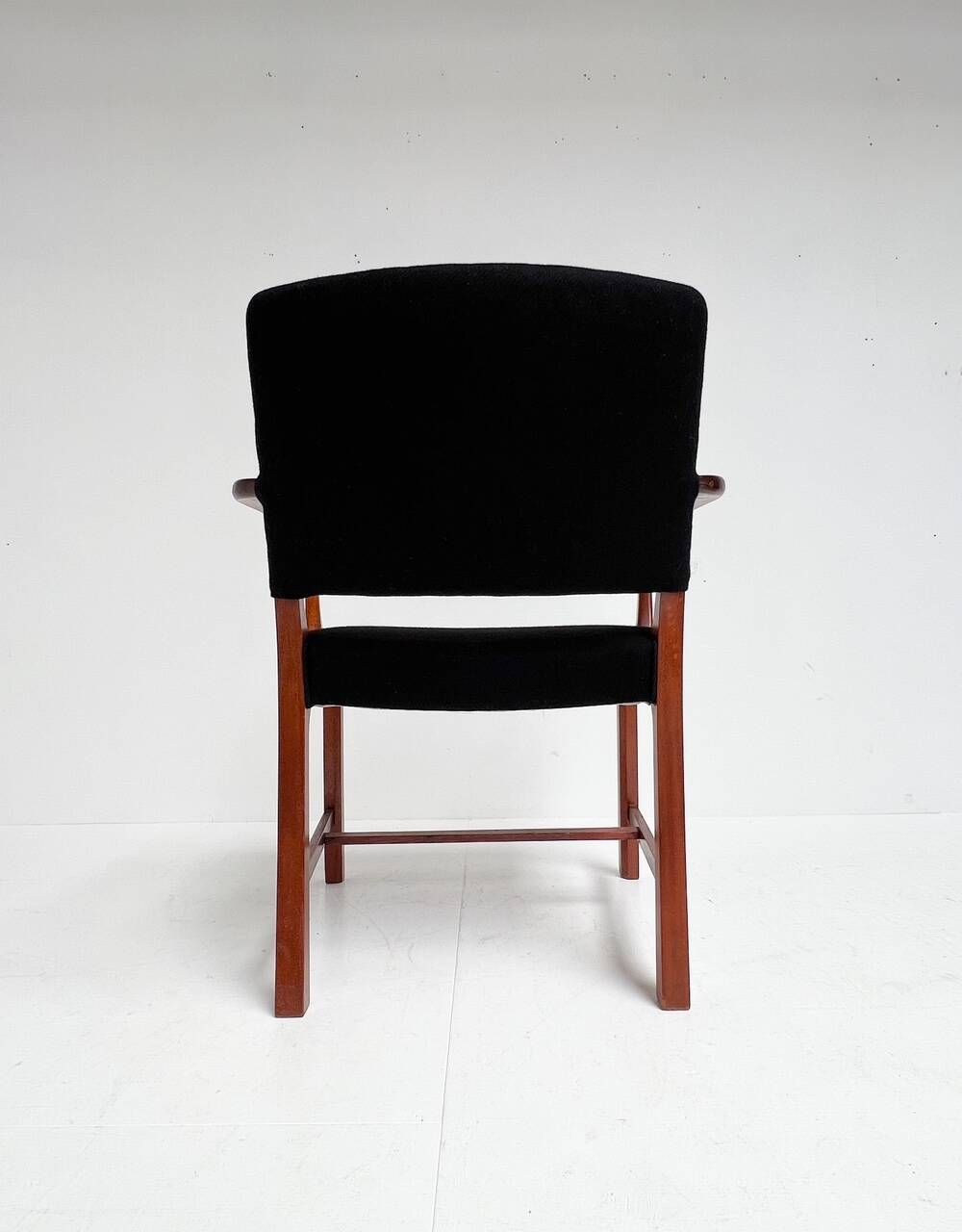 Ensemble de 2 chaises danoises en acajou par Erik Bjorn Olsen, années 1970