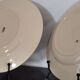 Set of semi-hollow plates Amandinoise St Amand vintage