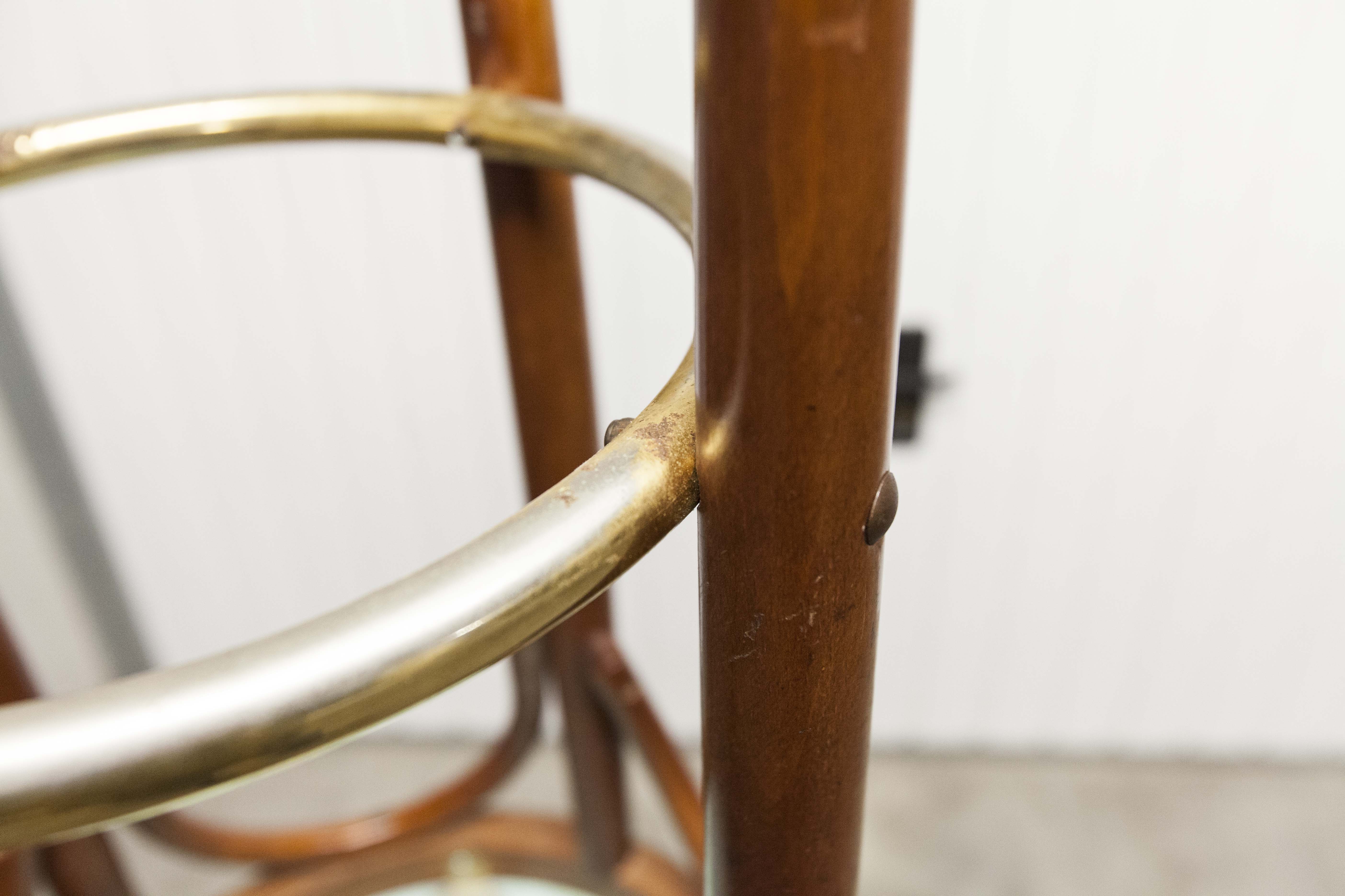 Pair bar stools Hindermann Wellereau