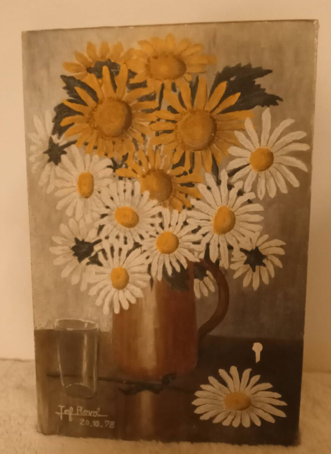 Oil painting floral painting