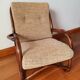 Fauteuil en rotin vintage