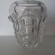 Val Saint Lambert crystal sculptural vase design Antonio and Guido Bon