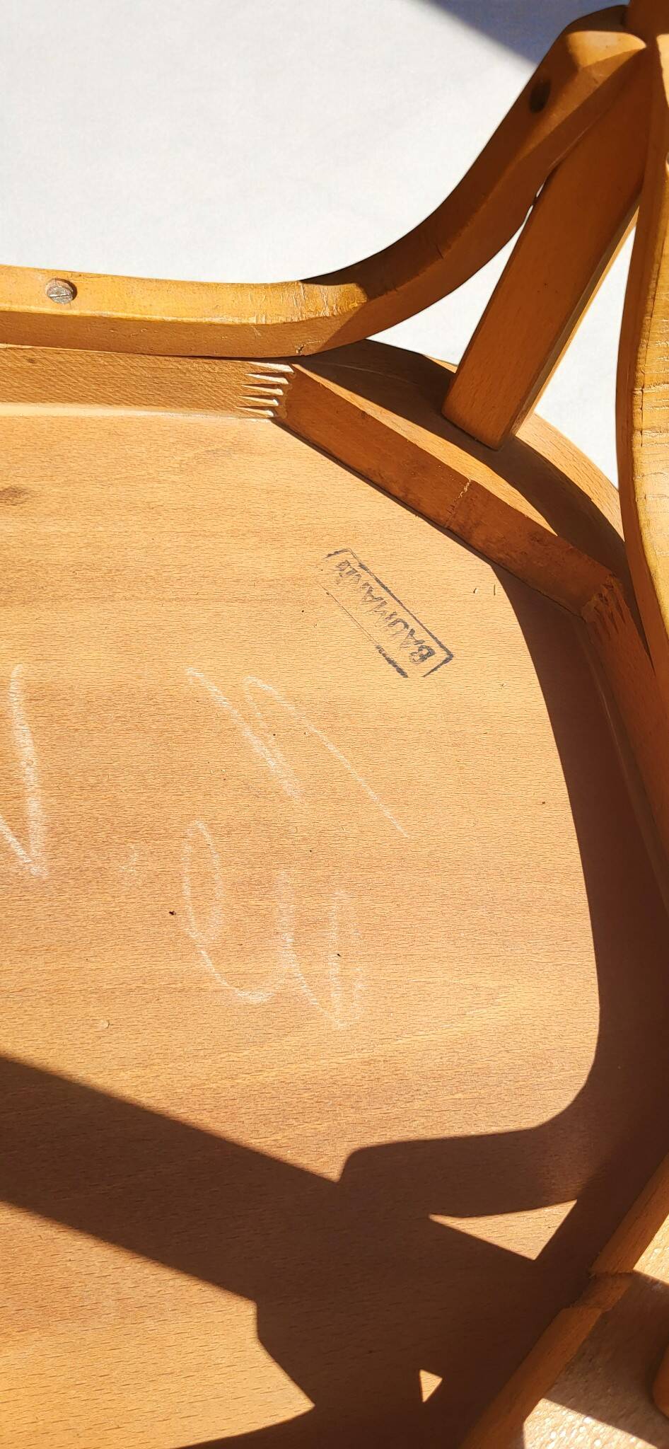 Baumann bistro chair 1960