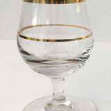 Set of 10 vintage alcohol glasses