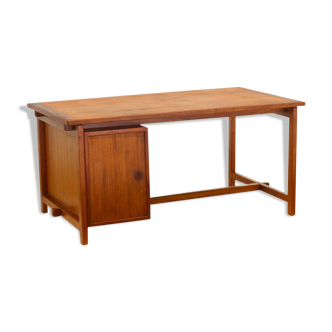 Danish design large vintage executive desk made in the 1960s