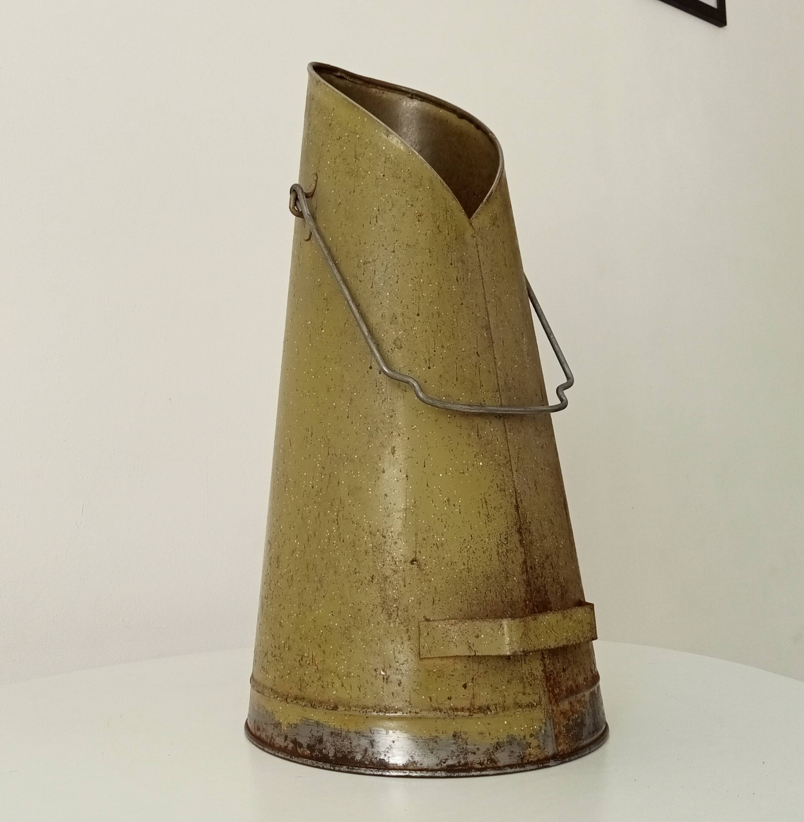 Old coal bucket