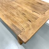 Extendable oak table, 1950s