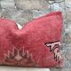 Beautiful vintage Berber Kilim cushion from Morocco
