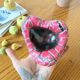 Fatlava style ashtray Vallauris pink