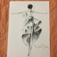 Nice illustration of press fashion Pierre Cardin from the 80s.