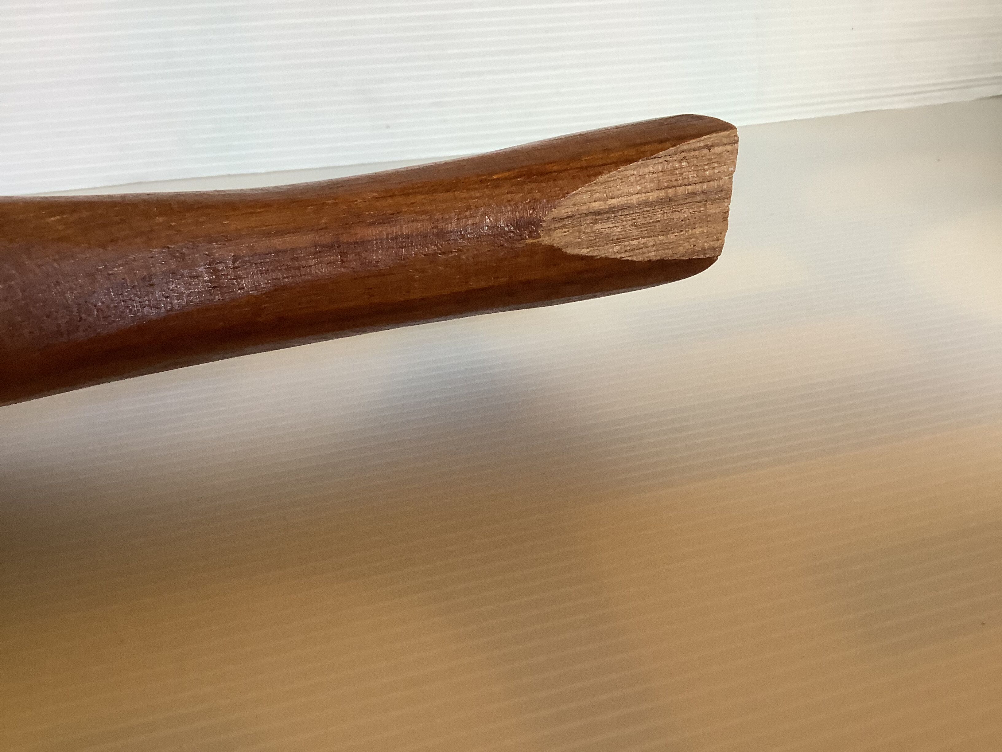 Empty pocket exotic wood teak three compartments